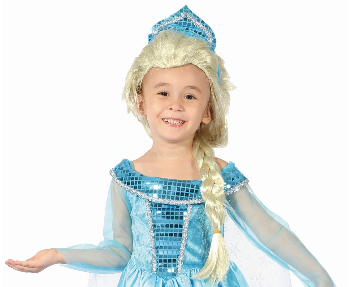 Role play-set for child Blue Princess (dress, hairband), size 92/104 cm